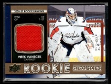 2021-22 Upper Deck Rookie Retrospective Vitek Vanecek Washington Capitals #RR-13