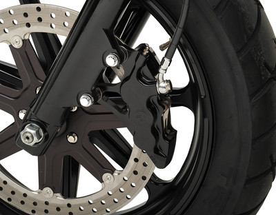 PERFORMANCE MACHINE (PM) Fits 6 Piston Caliper - 13'' - Left - Contrast Cut