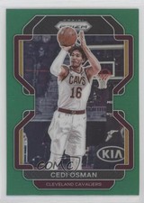 2021-22 Panini Prizm Green Prizm Cedi Osman #60 1tr