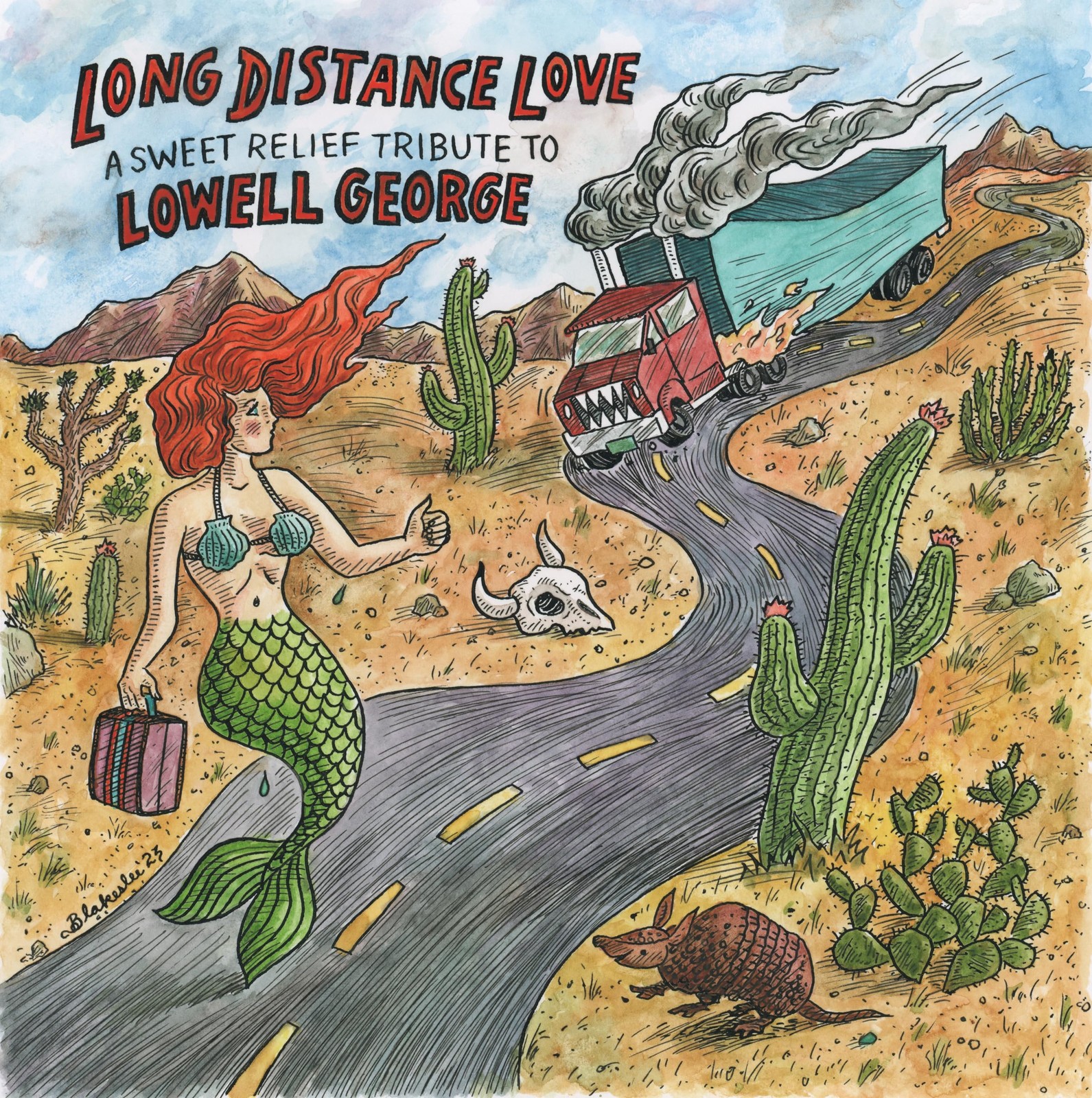 Various Artists Long Distance Love: A Sweet Relief Tribute To Lowell George