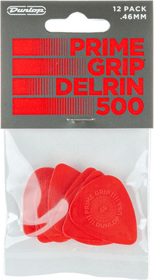 Jim Dunlop Primegrip  Delrin 500 Pick .46MM - 12 Pack