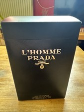 Empty Prada L’Homme Milano 100ml EDT Box – Original Designer Packaging