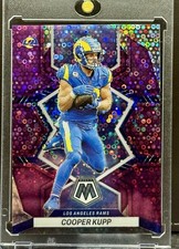 2022 Panini Mosaic Cooper Kupp #110 No Huddle Purple Mosaic Prizm /50