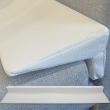 JZHLLA Bed Wedge Pillow Headboard for Bed Headboard Gap Bed Gap Filler Pillow...