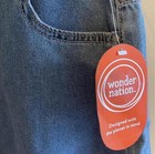 Wonder Nation Girls XXL Colorblock Denim Mini Skirt Distressed Pockets — photo 3