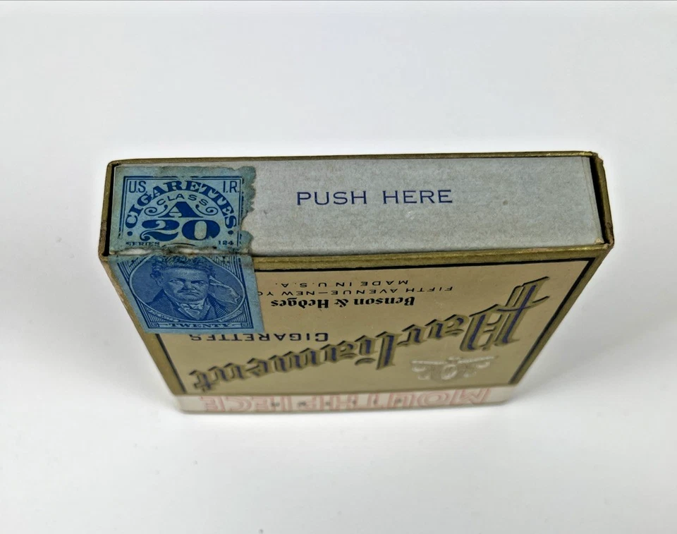 Vintage 1950s Cigarette/Cigar Tins/Boxes Lot Of 4 - Parliament Cavalier Big Ben - Image 4 of 4