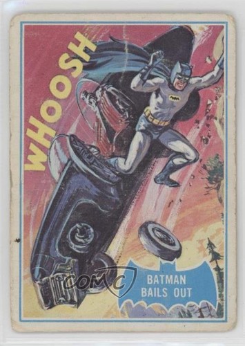 1966 OPC Batman Blue Bat #40B Batman Bails Out! — Raw