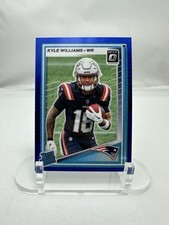 2025 Donruss Optic Football Kyle Williams Blue Glitter SP RC