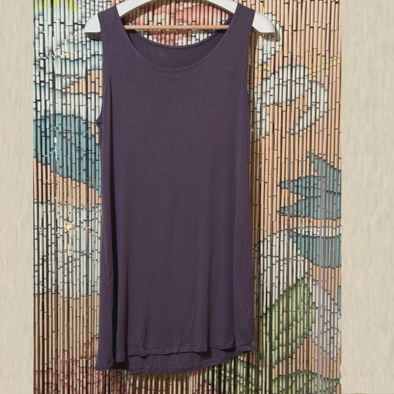 LOGO Layers by Lori Goldstein Basic Solid Knit Ta… - image 1