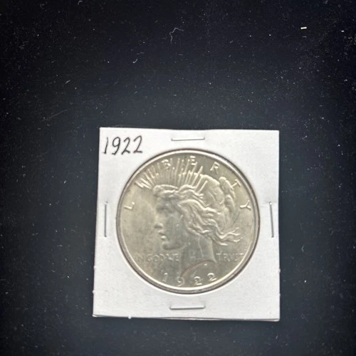 1922 Peace Silver Dollar $1 BU Uncirculated 90% Silver