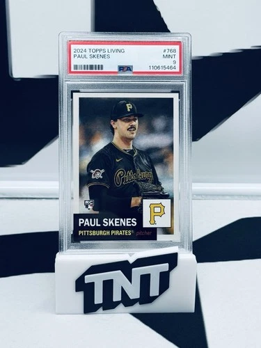 Paul Skenes 2024 Topps Living #768 Rookie PSA 9