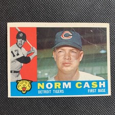 1960 Topps - Norm Cash #488