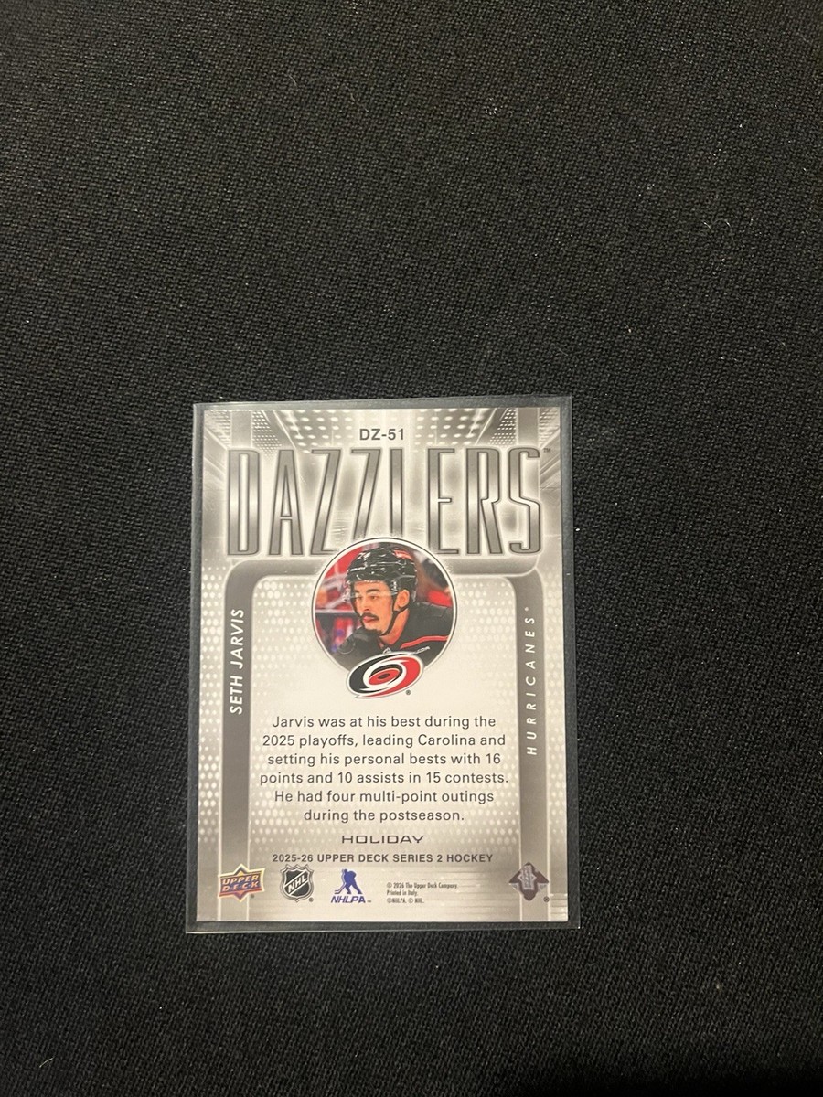 2025-26 Upper Deck Series 2 - Dazzlers Holiday #DZ-51 Seth Jarvis