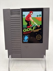 Golf (Nintendo, 1985) With Original Manual & Plastic Game Case