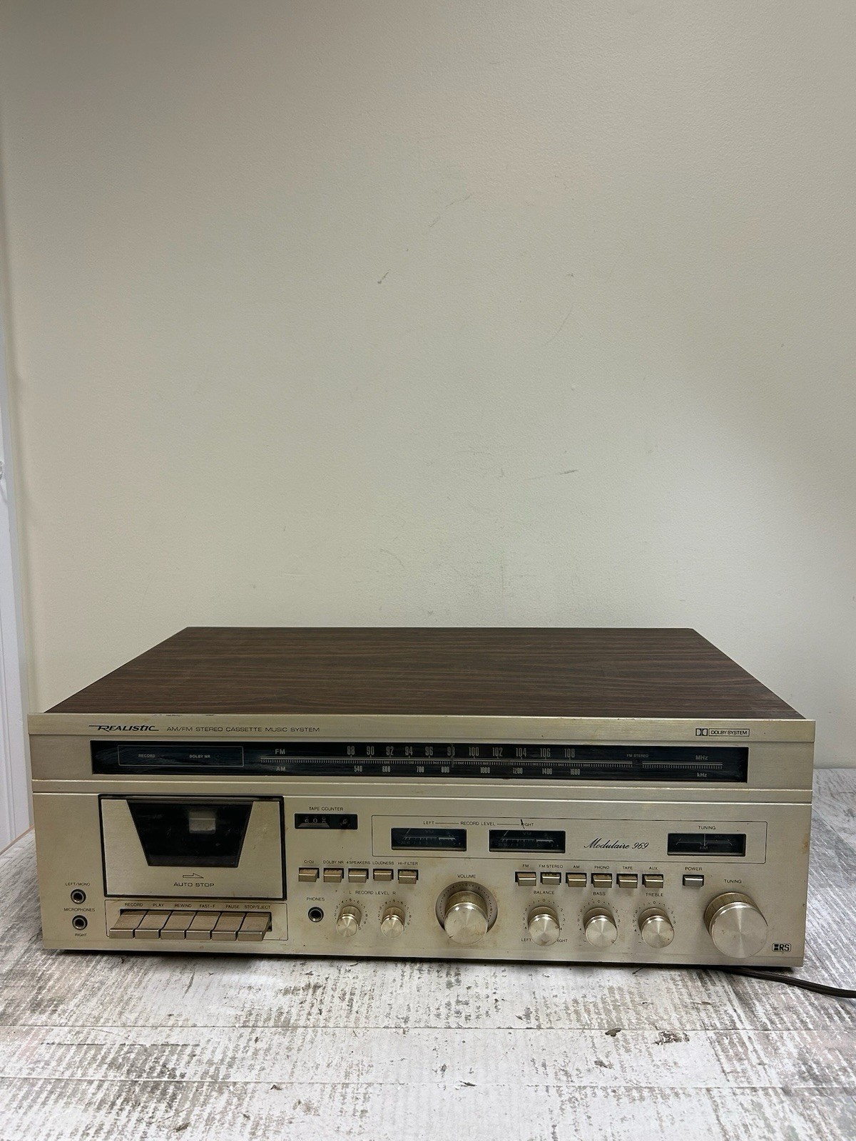 Realistic MODULAIRE-969 vintage audio equipment - eBay listing photo 3