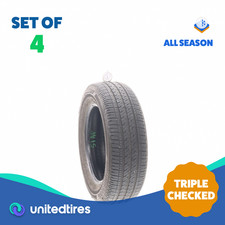 Set Of 4 Used 19565r15 Bridgestone Ecopia Ep422 Plus 91h - 7-932 19qgf