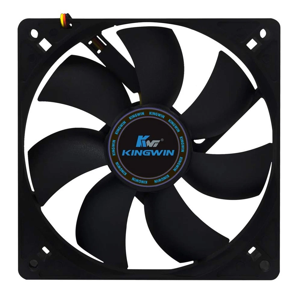 High Profile Pc Case Fan 3Pin 4Pin Connector Maximum Air Flow 100000 Hours Life - Image 2 of 4