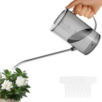 GießKanne FüR Zimmerpflanzen, 1 Liter GießKanne Mit Langem Auslauf, Garten...