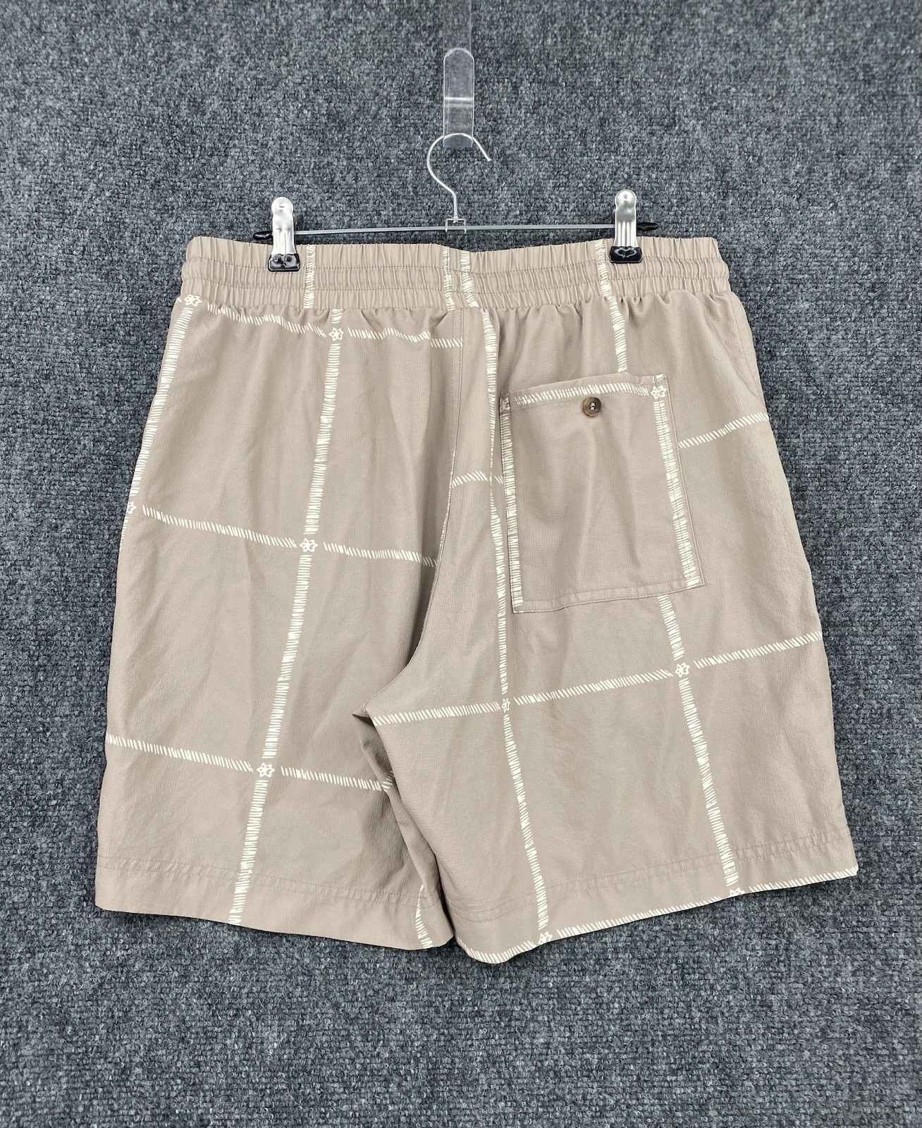 Fabletics Beige Grid Pattern Matching Shirt & Sho… - image 13