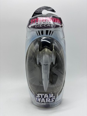 Star Wars Titanium Series Naboo Royal Starship, Die Cast 2006 NEW