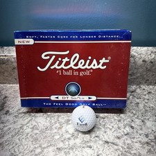 Titleist DT SoLo Golf Ball 12 count New With A Logo On Them