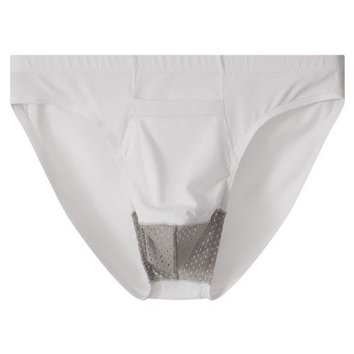 Herren Unterwäsche Sexy Schnelltrocknend Netz Slip Atmungsaktiv Baumwolle Mid Rise Slip - Bild 5 von 16