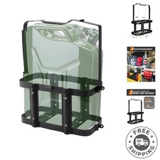 5 Gallon Jerry Can Holder with Locking Feature - Ideal for Garage  Outdoors