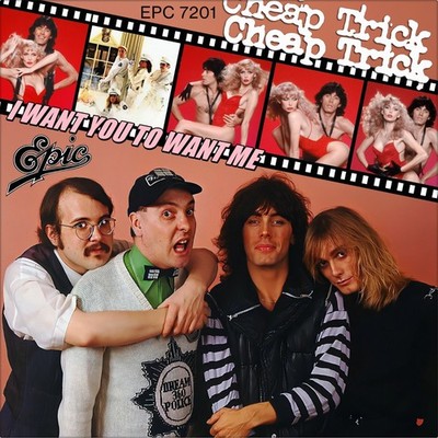 7'' CHEAP TRICK I Want You To Want Me ROBIN ZANDER Look Out EPIC NL 1979 like NEW