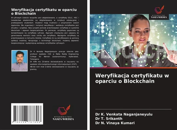 Weryfikacja Certyfikatu W Oparciu O Blockchain K. Venkata Naganjaneyulu (U. A.)-image