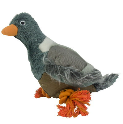 Wild Life Dog Taube zum Jagen/Spielen mit Quietsche 20cm lang und 18 lang