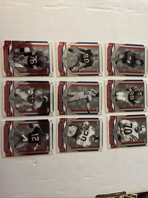 2008 Topps Chrome Football HONOR ROLL Complete Set of 9 Inserts staubach Bleier