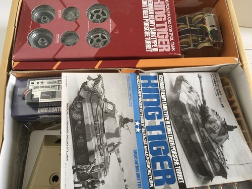 TAMIYA 1/16 REMOTE CONTROL MILITARY GERMAN TANK VEHICLE PLASTIC RADIO RC VINTAGE - Picture 24 of 36