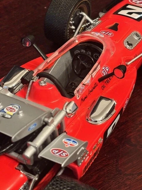 Par de espejos de repuesto impresos en 3D para ERTL Brawner Hawk Andretti escala 1/18 Foto 3 de 3