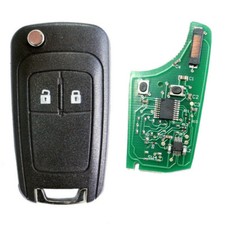 Auto Funk Fernbedienungschlüssel  2Tasten 434MHz ID46 für OPEL Meriva B Corsa D