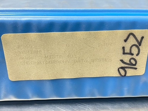 Varian Vista 401 Chromatography Data System - Users Guide / Instruction - Picture 8 of 8
