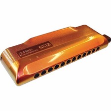 Hohner CX12 Jazz Red Gold Fade Armonica Cromatica Chiave di C | Rivenditore Autorizzato
