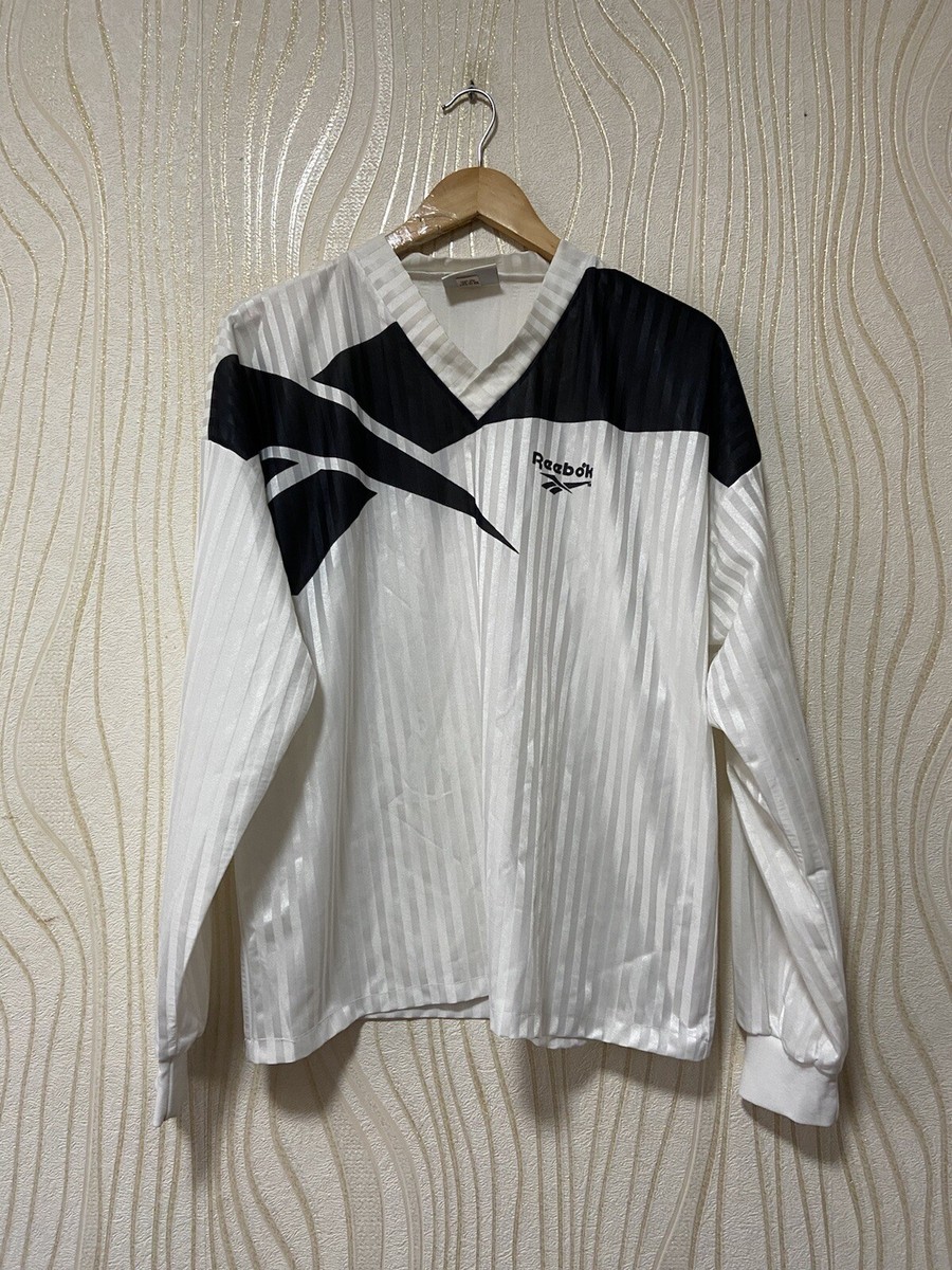 REEBOK 1994 FOOTBALL SHIRT SOCCER JERSEY LONG SLEEVE sz L MEN