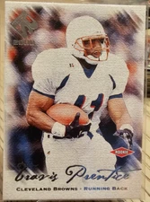 2000 Pacific Private Stock /650 Travis Prentice RC #115 Cleveland Browns