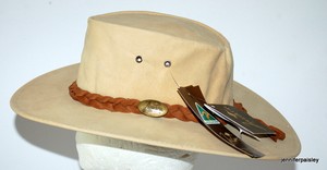 jacaru kangaroo leather hat