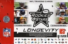 2007 Leaf Rookies & Stars Longevity Football - Numbered Parallels - You Pick!