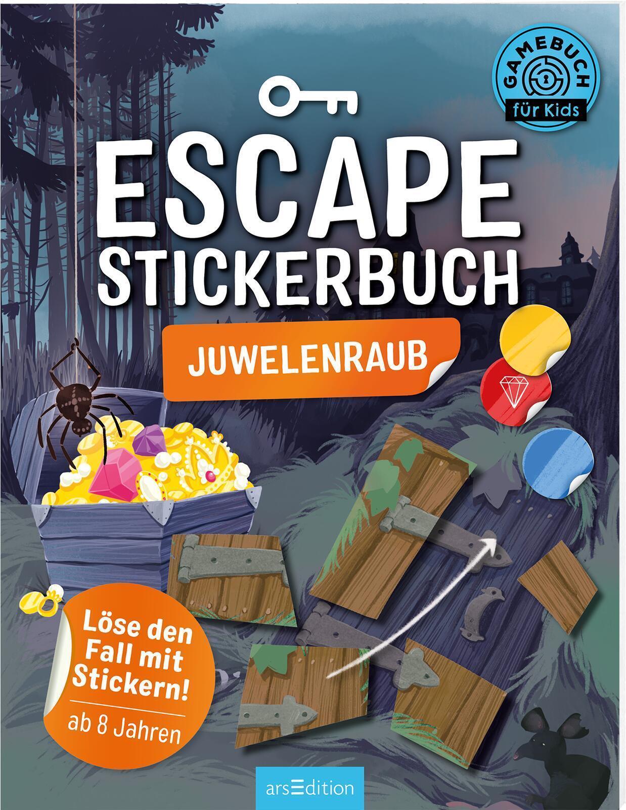 Thumbnail - Philip Kiefer Escape-stickerbuch - Juwelenraub