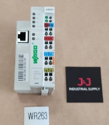 *PREOWNED* Wago 750-841 Ethernet TCP IP10 100Mbit Module 24Vdc + Warranty! 