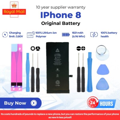 Genuine Original iPhone Battery 1821mAh Replacement Full