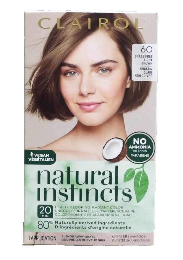 6c Light Brown To 28 Shampoos 1 Application