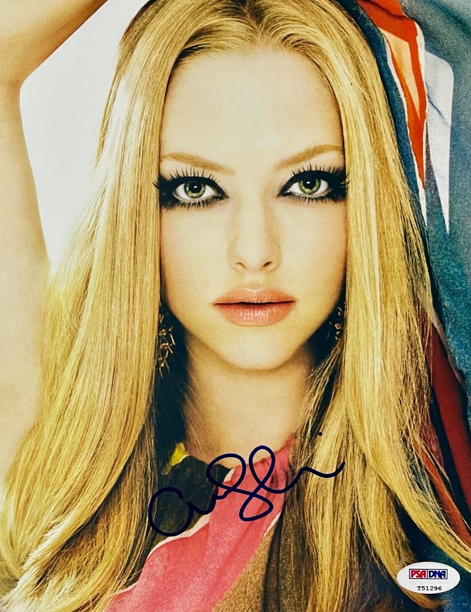 AMANDA SEYFRIED Autograph SIGNED 8x10 PHOTO MEAN GIRLS PSA/DNA
