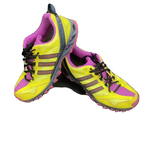 ADIDAS KANADIA TR5 Yellow PINK SNEAKERS 