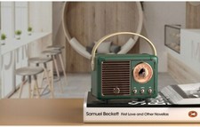 Retro Bluetooth Speaker, Vintage Decor, Mini Wireless Bluetooth Speaker