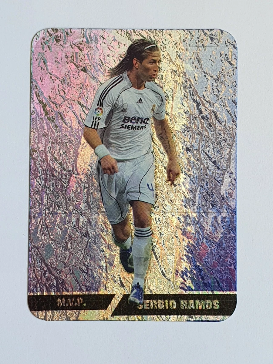 Carte Panini Real Madrid - Sergio Ramos N°14 - Fichas La Liga 2009 - Mundicromo