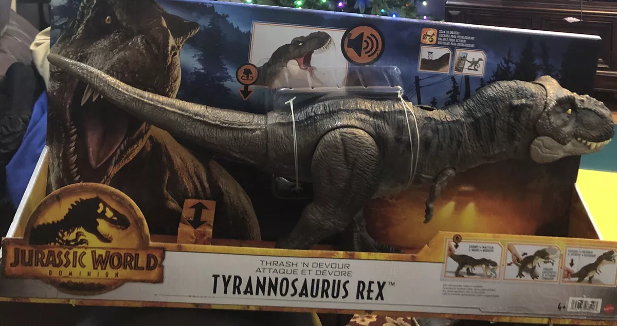 Jurassic World Thrash 'N Devour T-Rex HDY55 - Best Buy