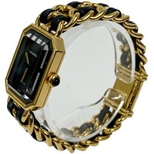 Wrist Watch CHANEL Premiere H0001 Women's Analog Black Quartz Swiss USED a